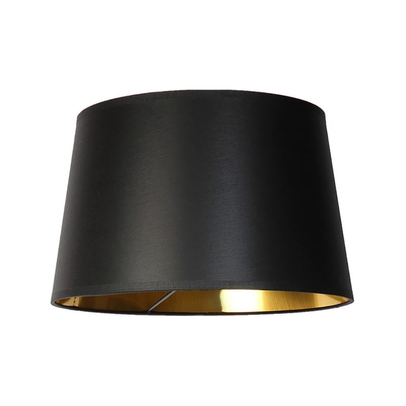 Black Gold Lamp Shade Ex Display, Black And Gold Lampshade Uk